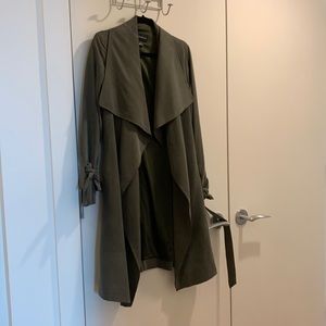 Trench belted coat in excellent condition.